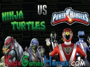 Ninja Turtles  VS Power Rangers Icon