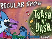 Regular Show - Trash And Dash Icon