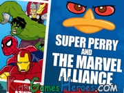 Super Perry And The Marvel Alliance Icon