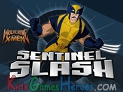 Play Wolverine Sentinel Slash