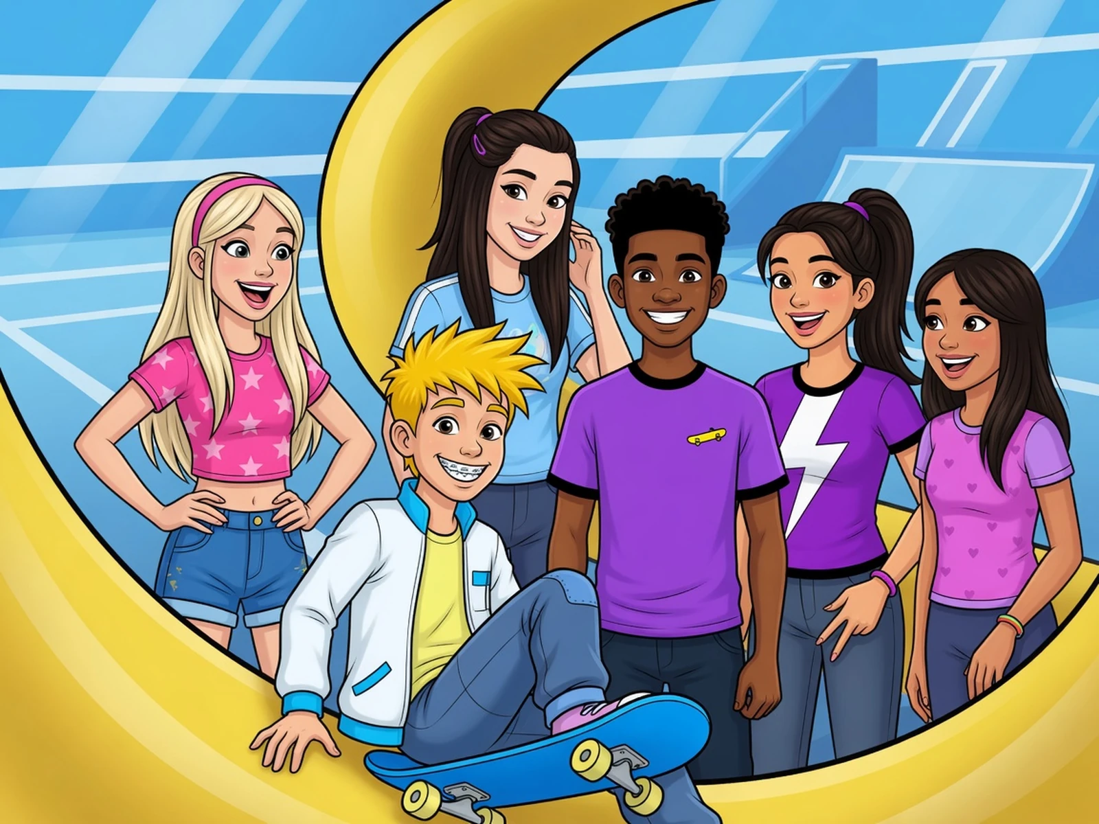 6 teen - Skate Challenge Icon