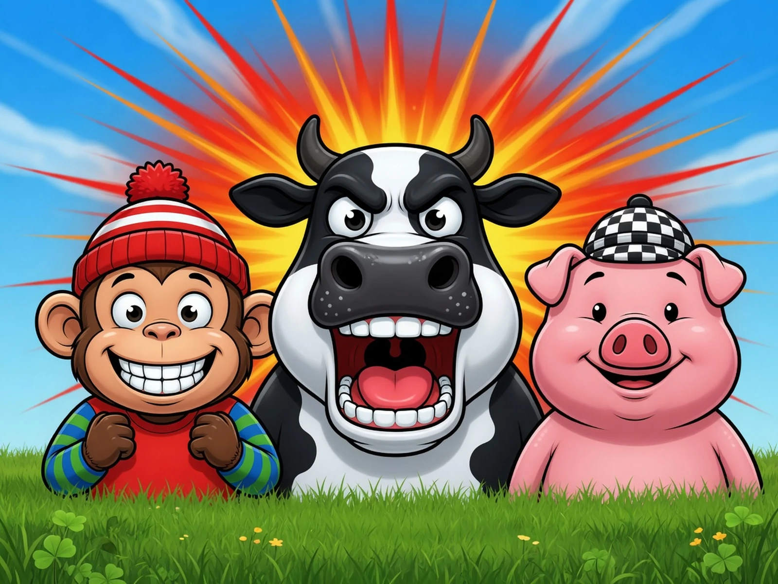 Angry Cows Icon