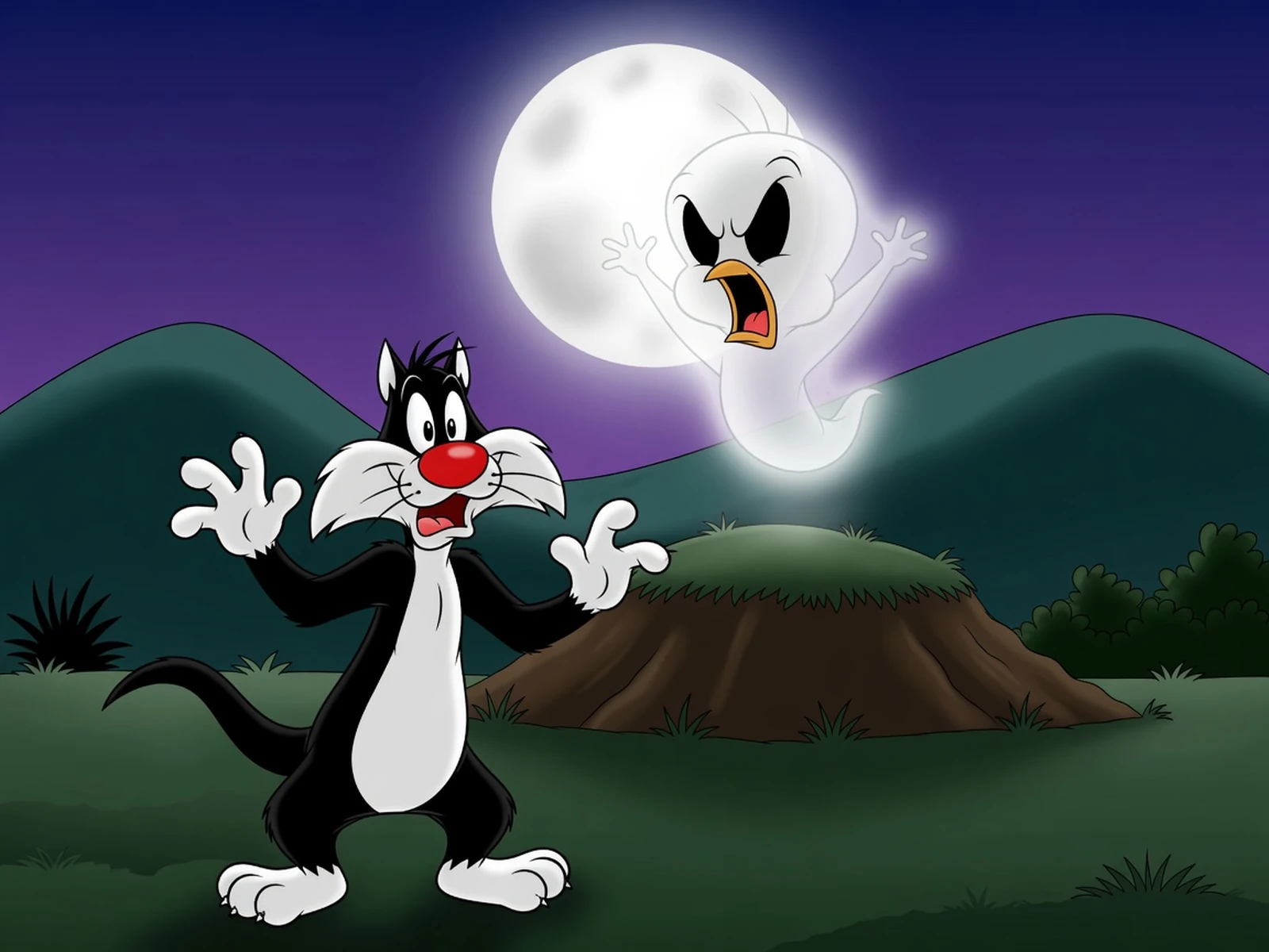 Play Attack of the Tweety Zombies