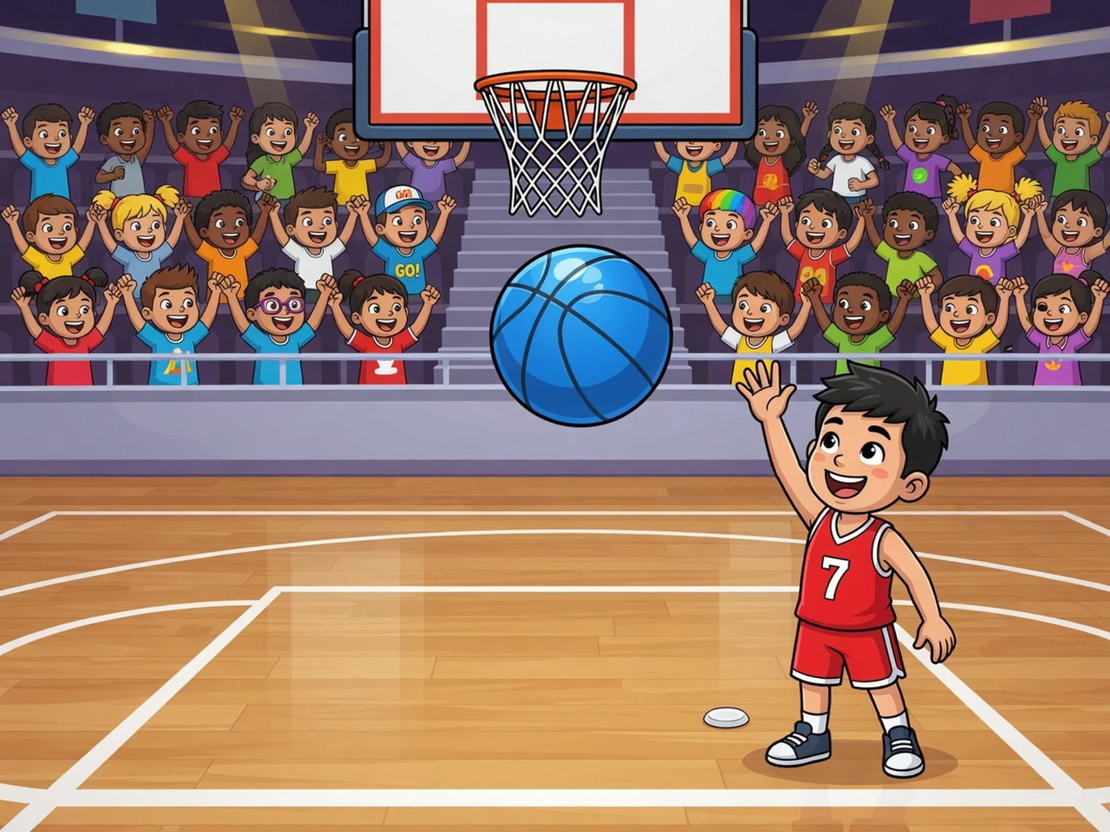 Play Basketball challenge