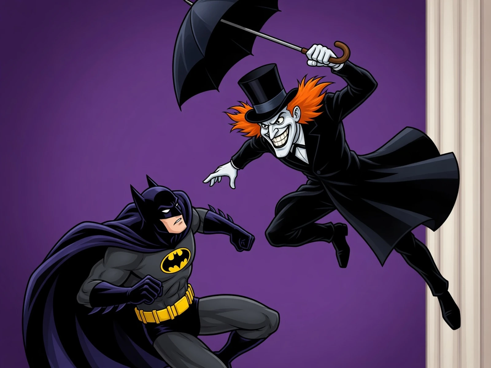 Play Batman - The Umbrella Attack