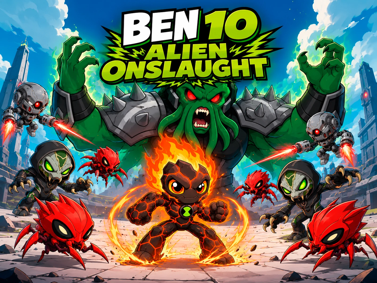 Play Ben 10: Alien Onslaught