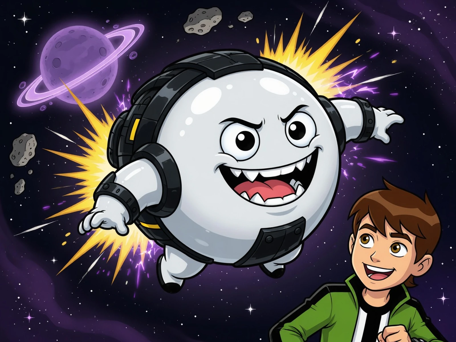 Play Ben 10 - Cannonbolt Pinball
