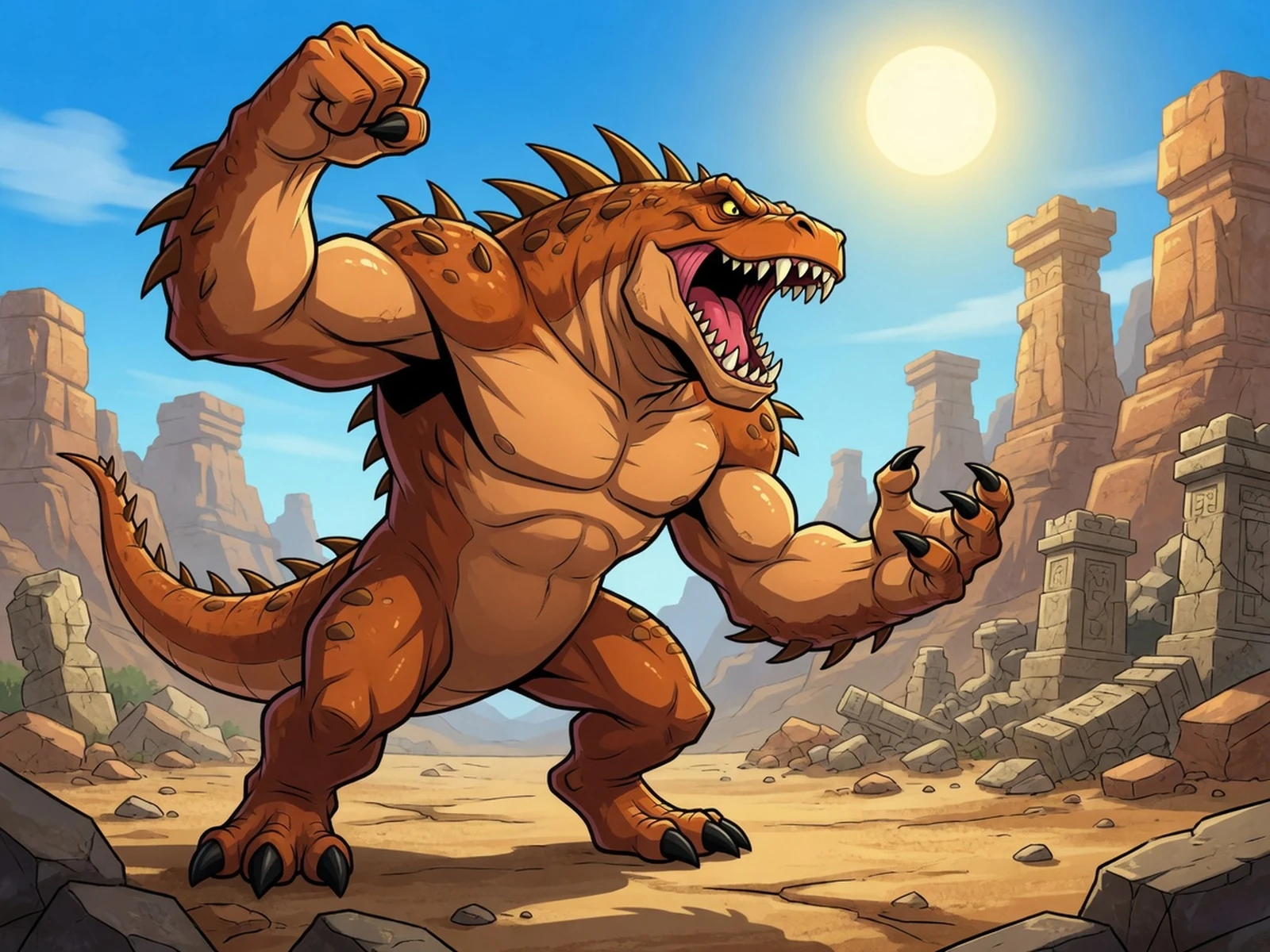 Ben 10 - Humungousaur Giant Force Icon