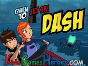 Play Ben 10 - Jet Sky Dash