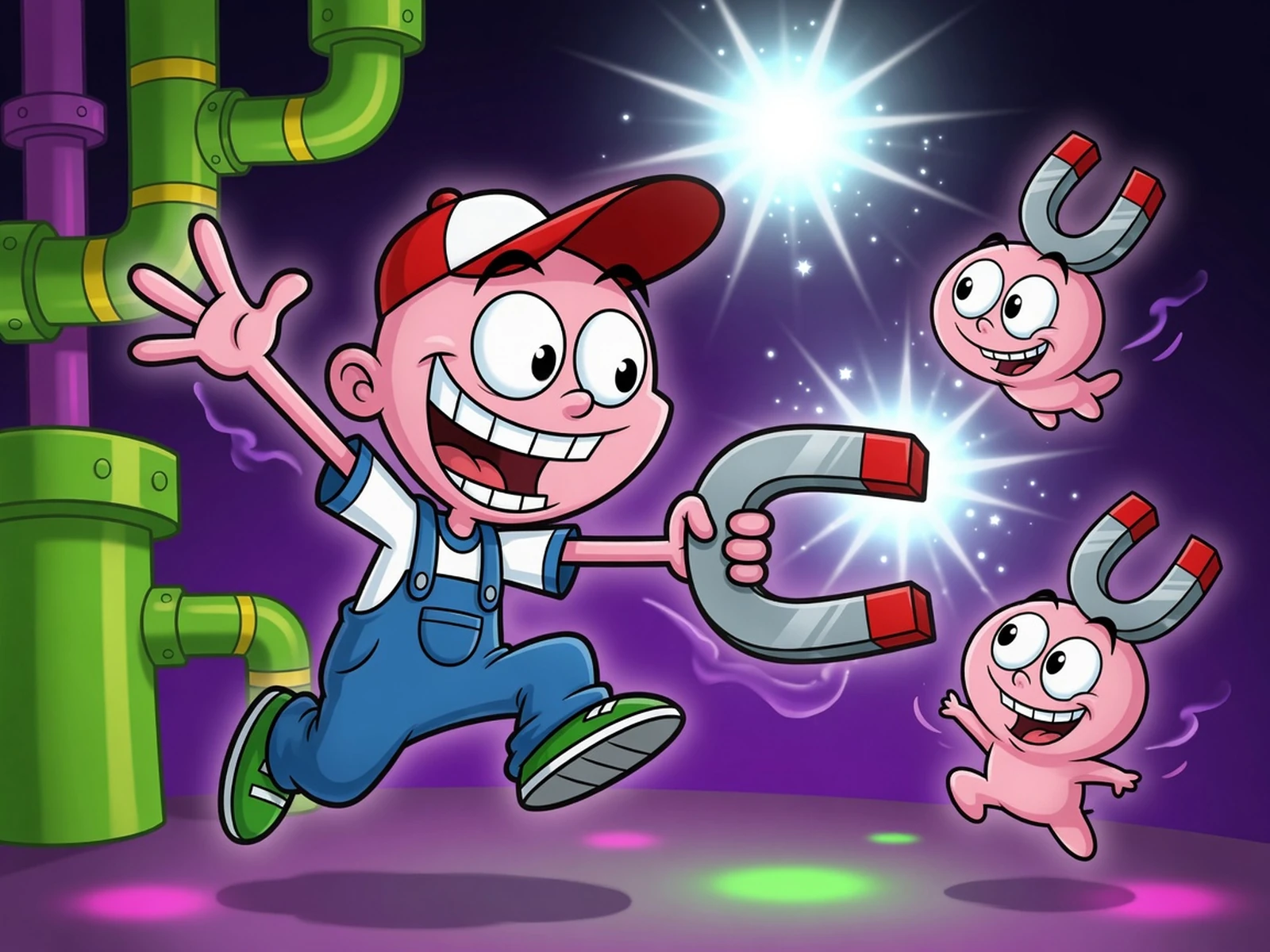 Billy and Mandy - Magnet Face Icon