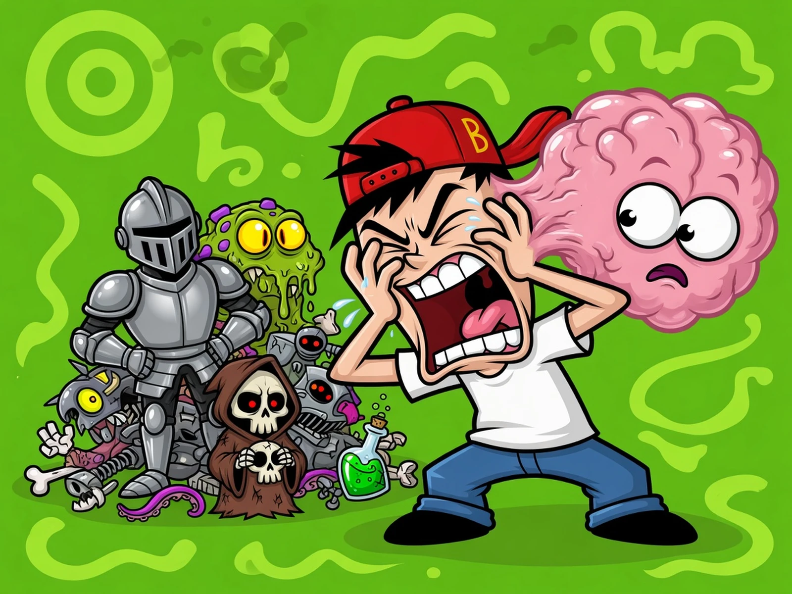 Billy and Mandy - Nostrildamus Icon