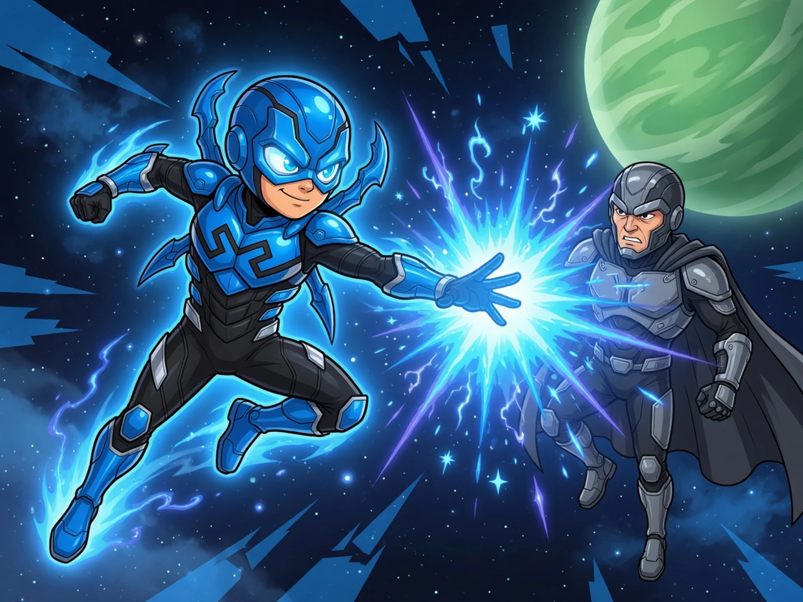 Play Blue Beetle - Blast Attack