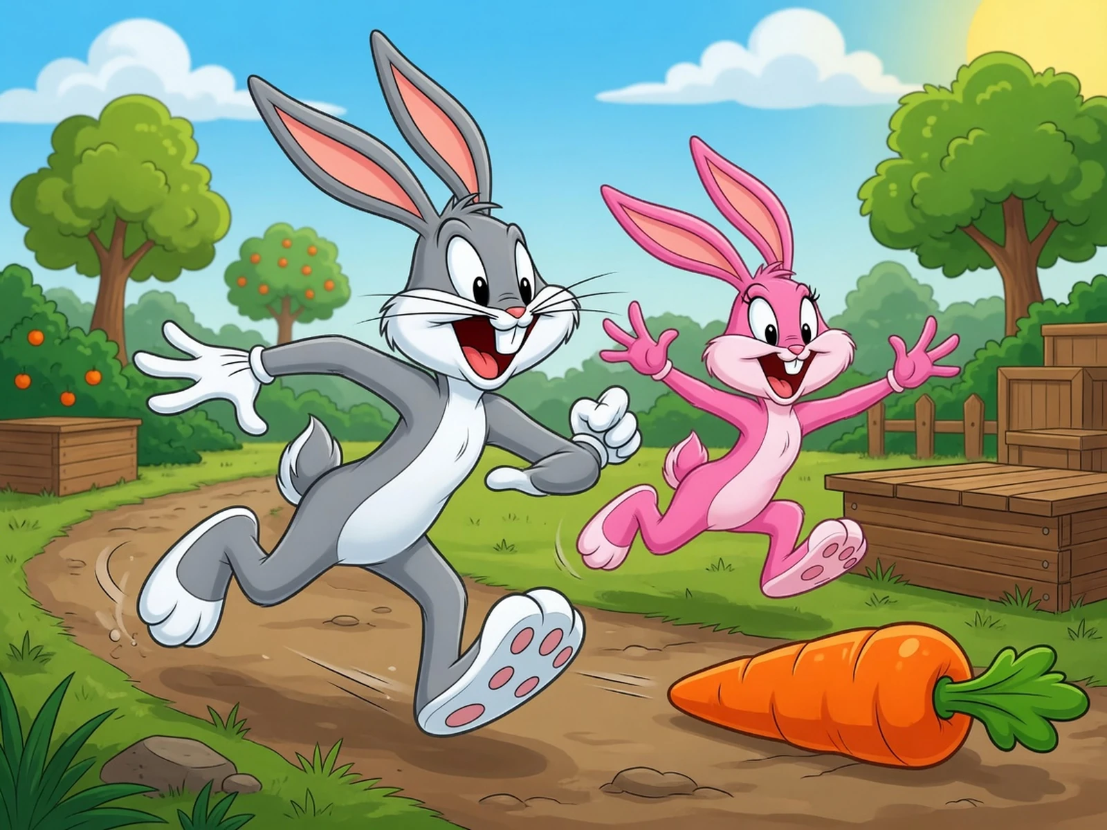 Bugs Bunny - Hopping Carrot Hunt Icon