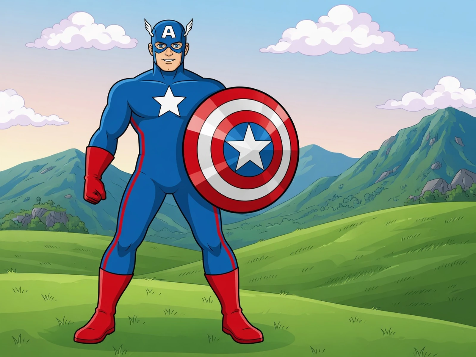 Captain America - Dress up Icon