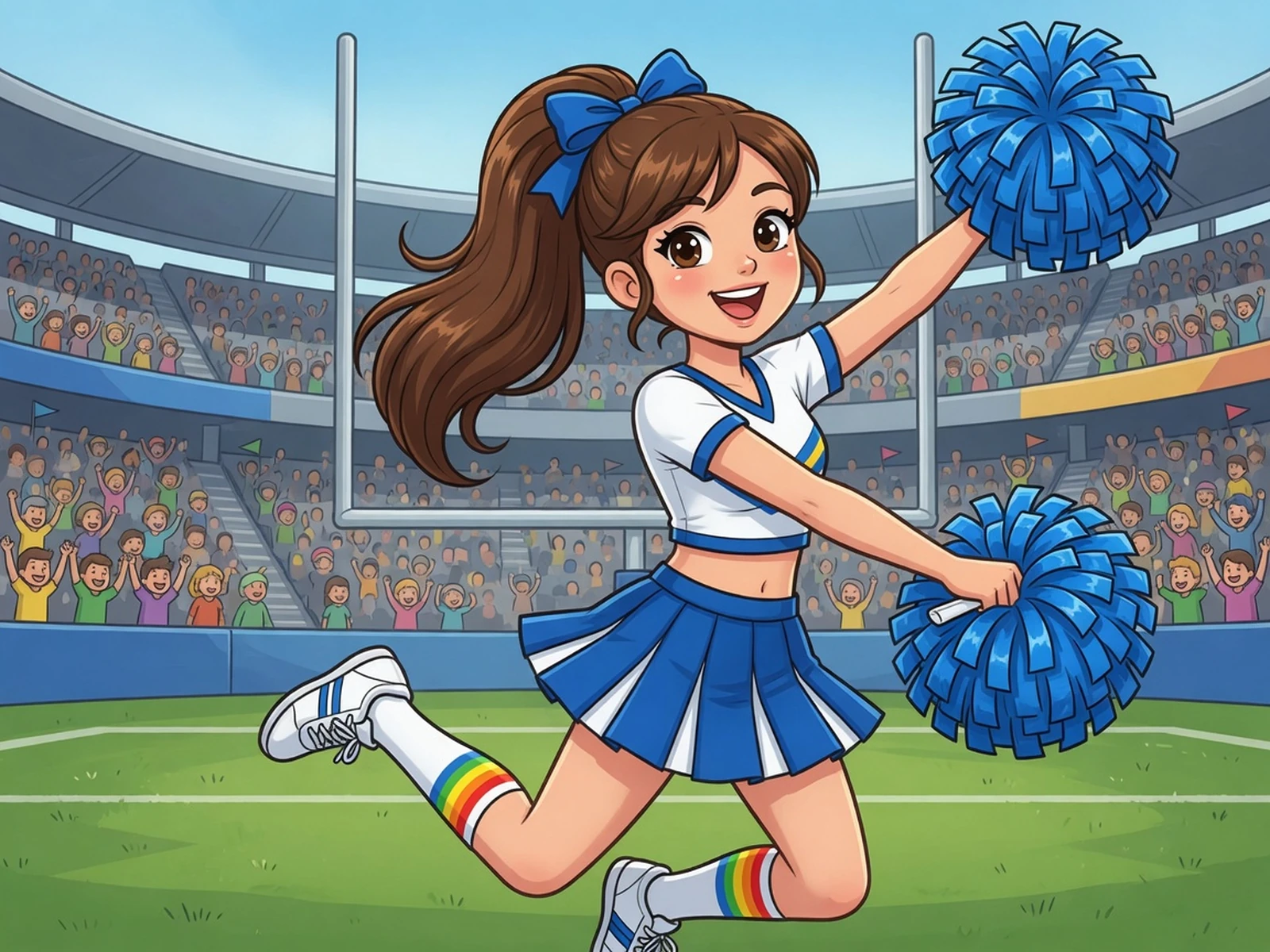 Cheerleader Dress Up Icon