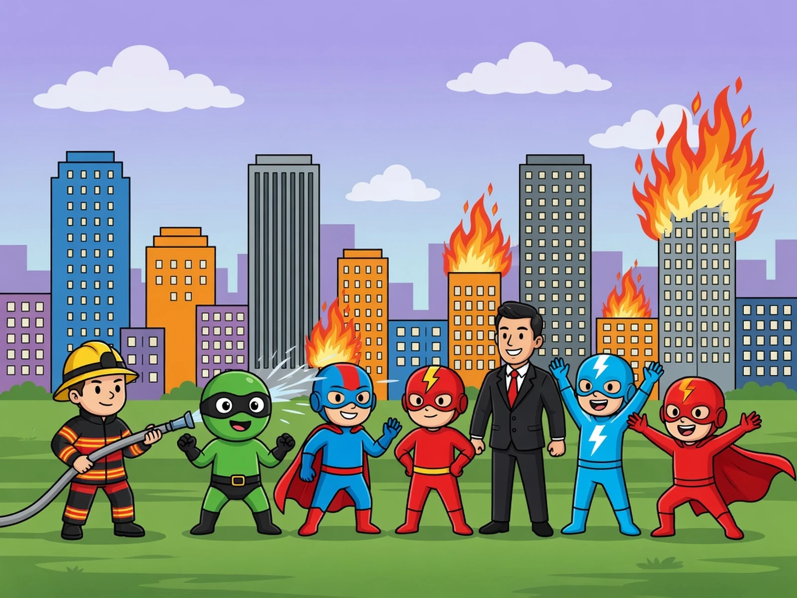City on Fire Icon