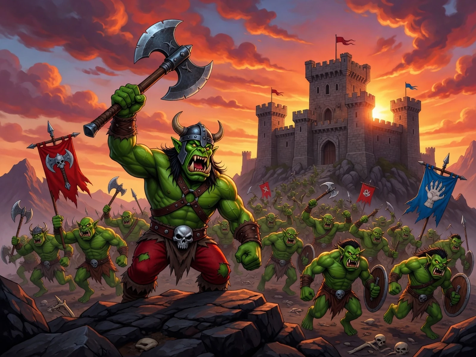 Play Clash Of Orcs