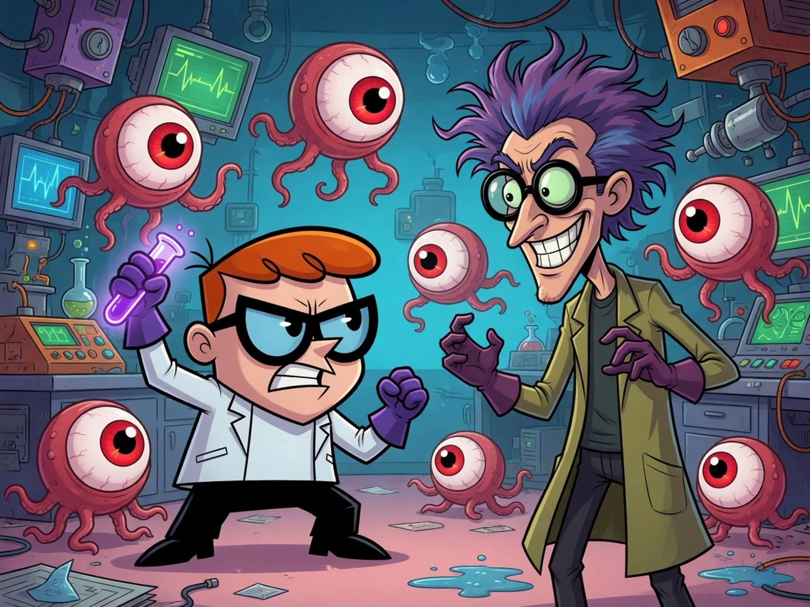 Dexter Laboratory - Red Eye Fight Icon