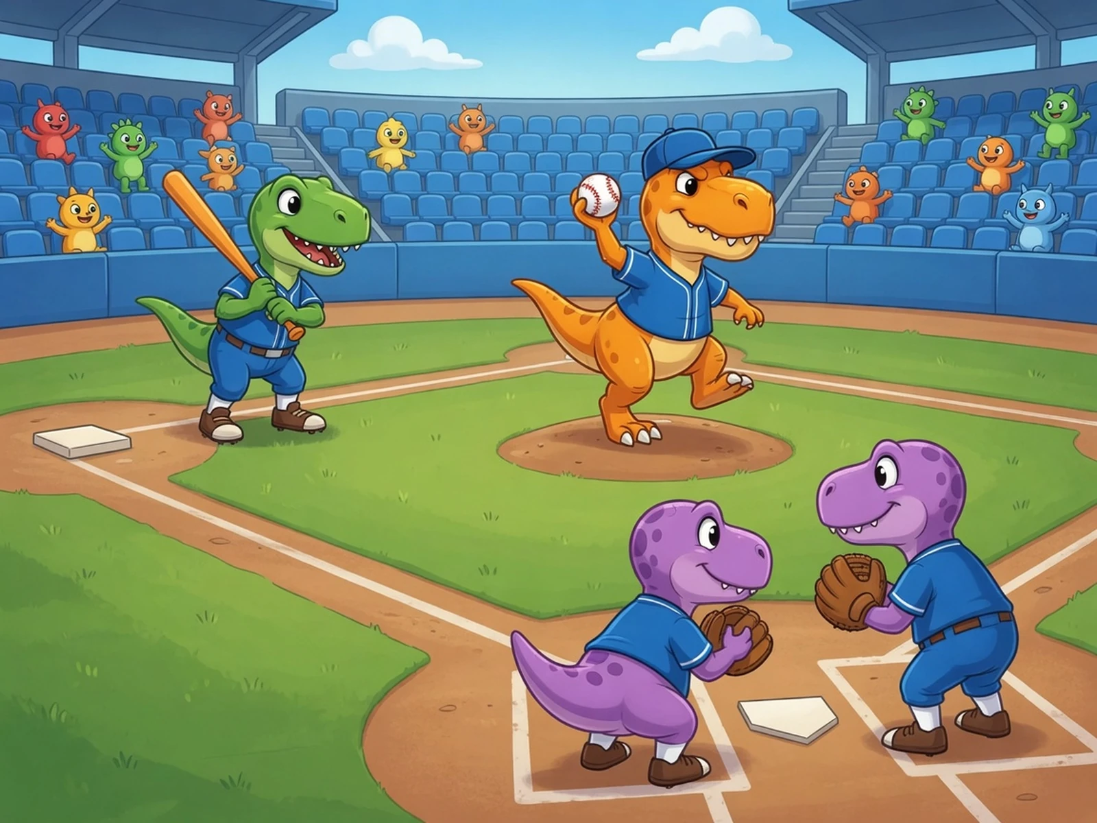 DinoKids - Baseball Icon