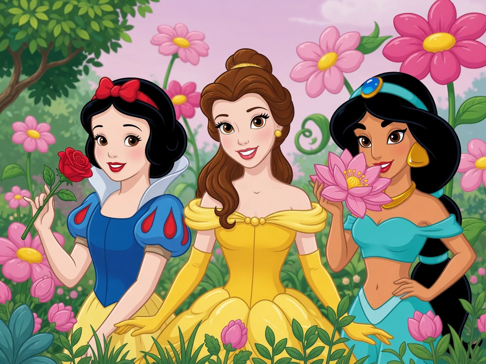 Play Disney Princess - Magic Garden Mayhem