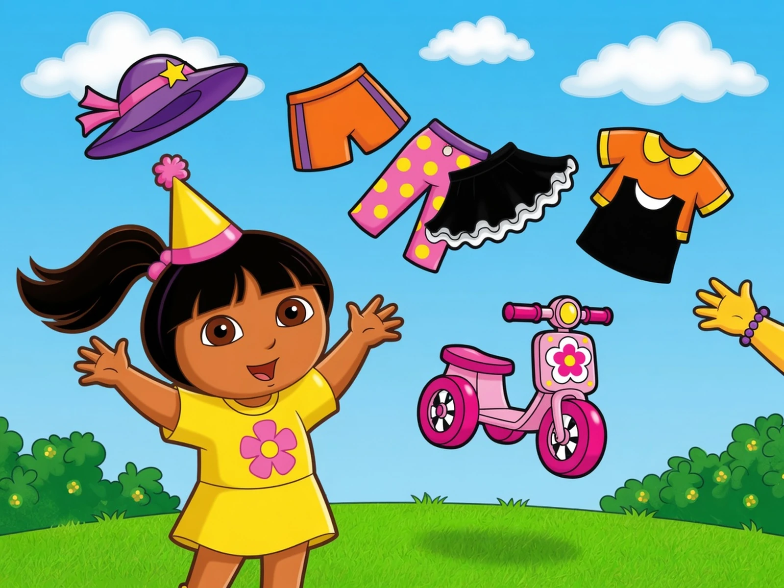 Dora Dress Up Icon