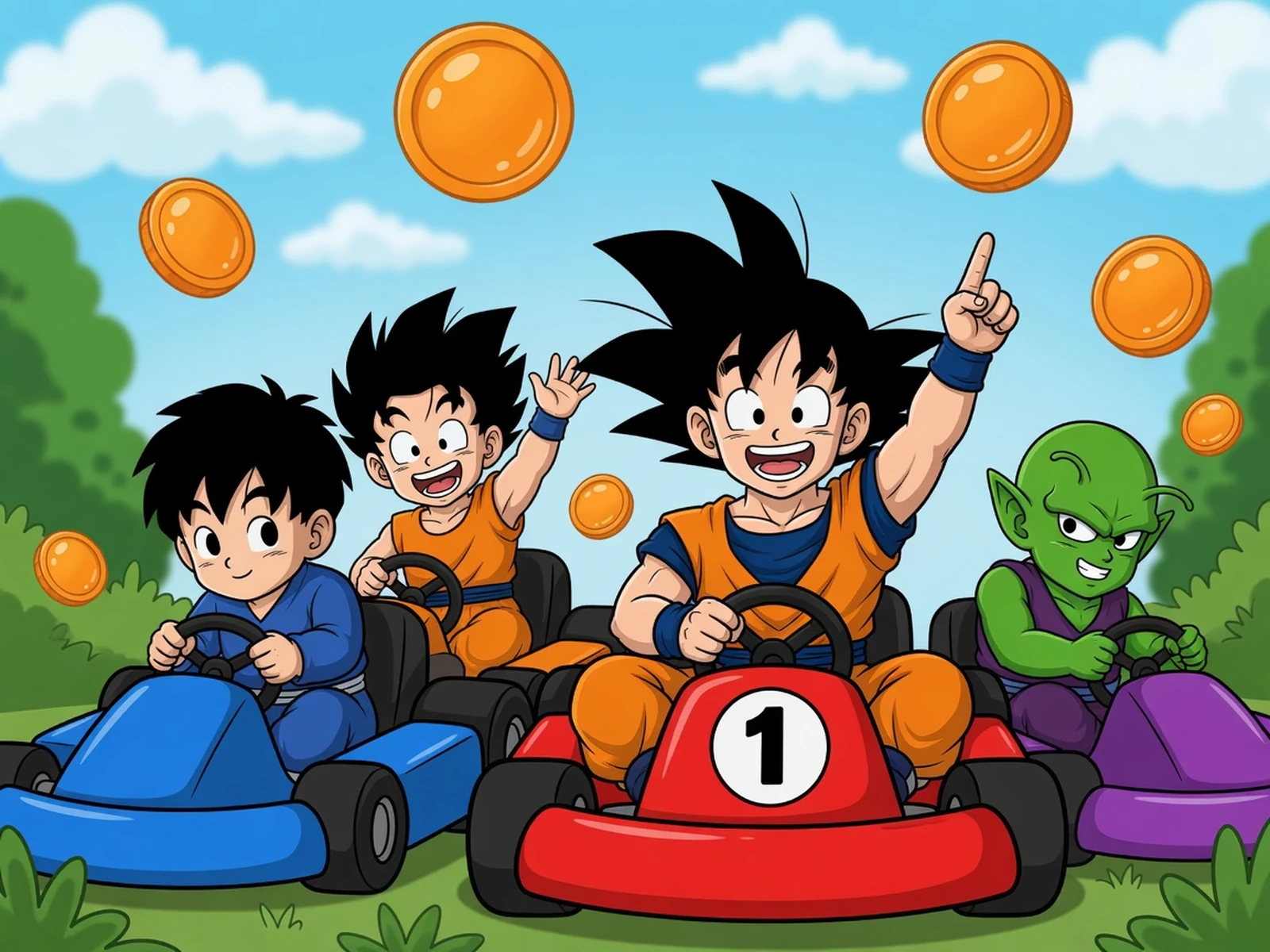 Play Dragon Ball Kart