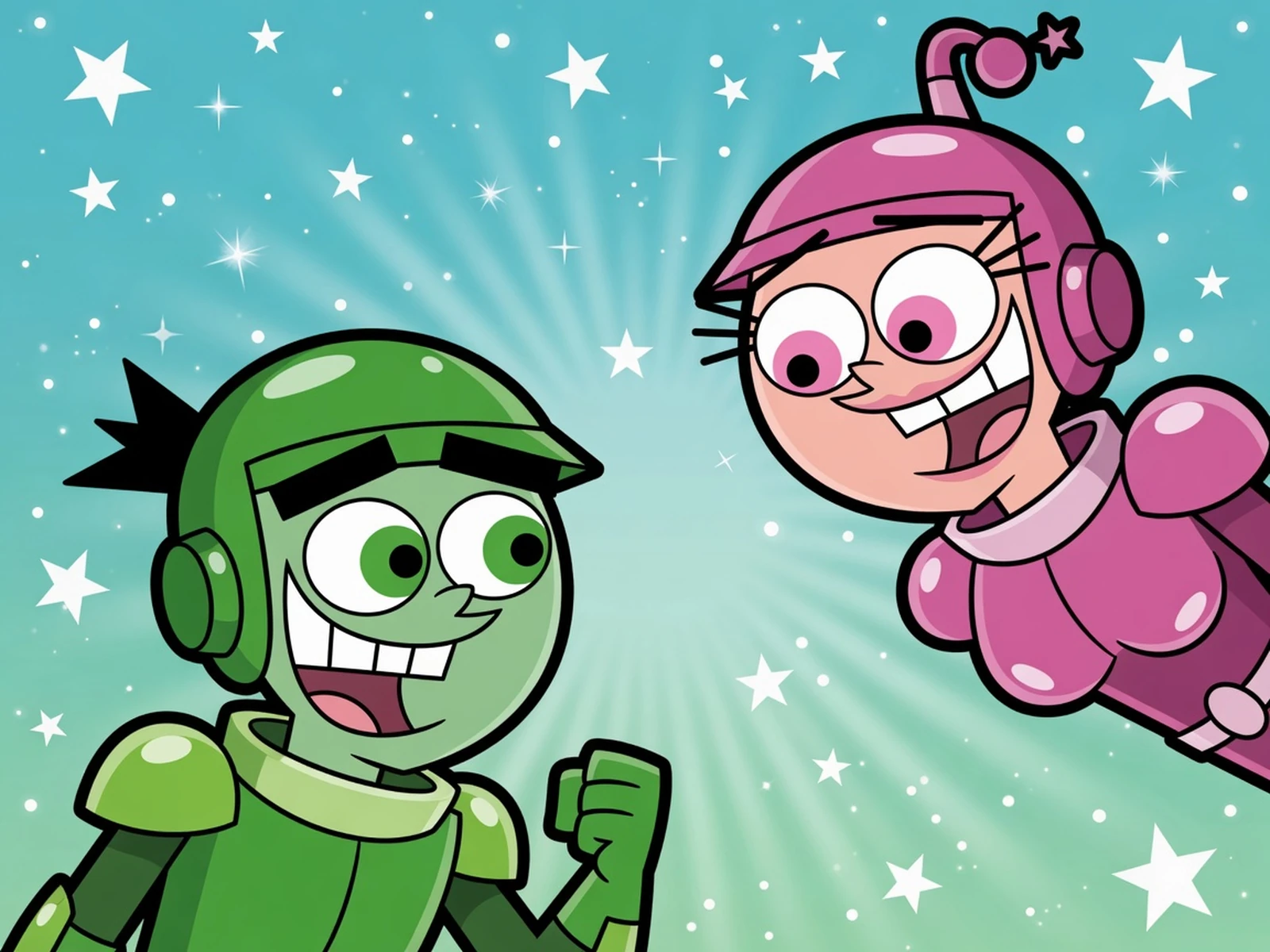 Play Fairly OddParents - Battle of the Futurebots