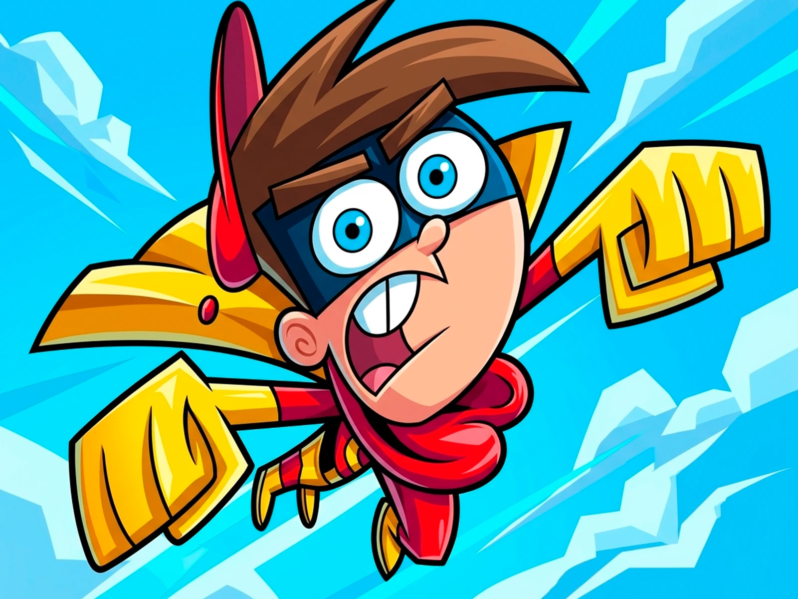 Fairly OddParents - Cleft the boy chin wonder Vs the thingamajics Icon