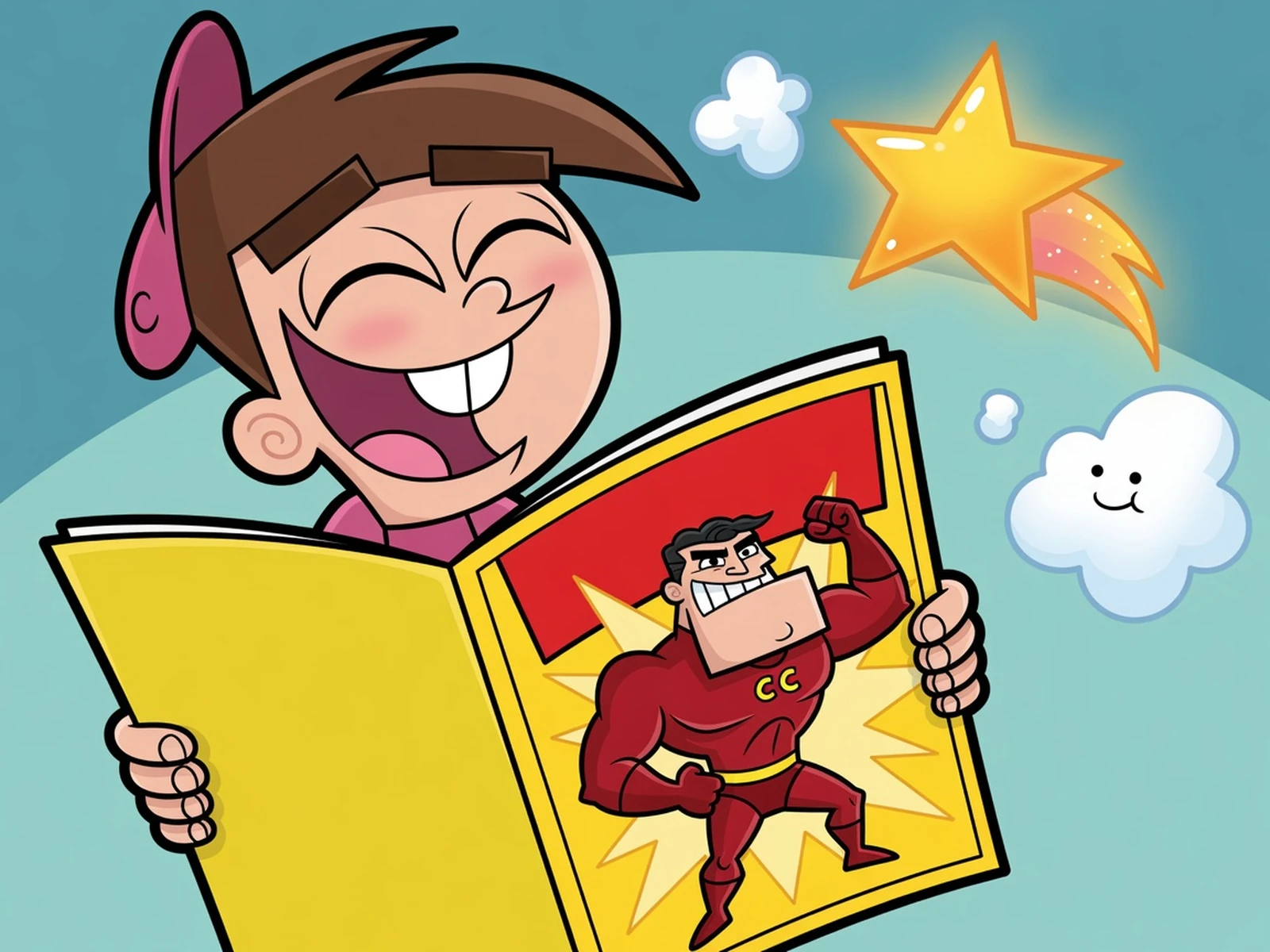 Fairly OddParents - Super Hero Wish Icon