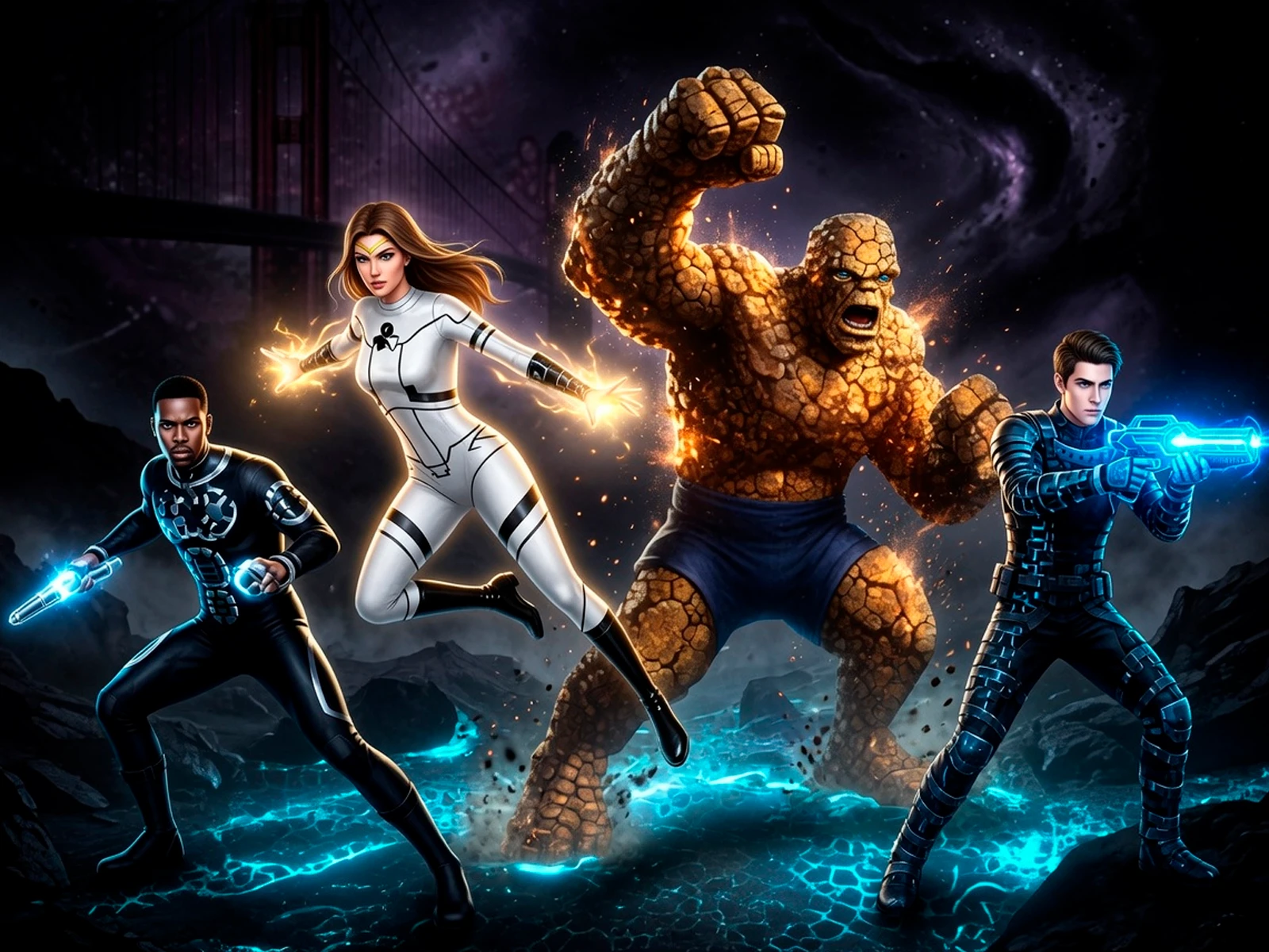 Fantastic Four Dress Up Icon