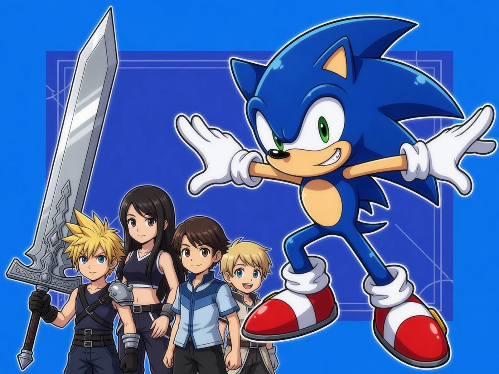 Final Fantasy - Sonic X2 Icon