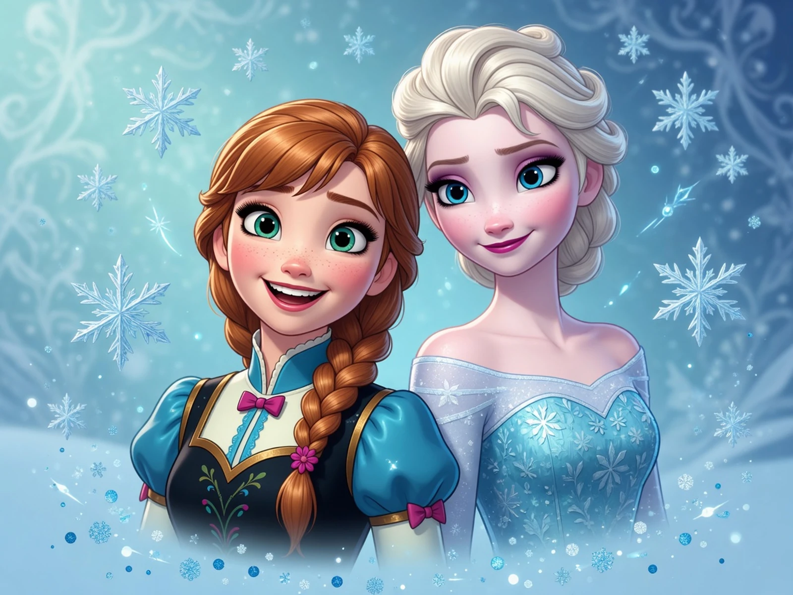 Frozen - Hidden Letters Icon