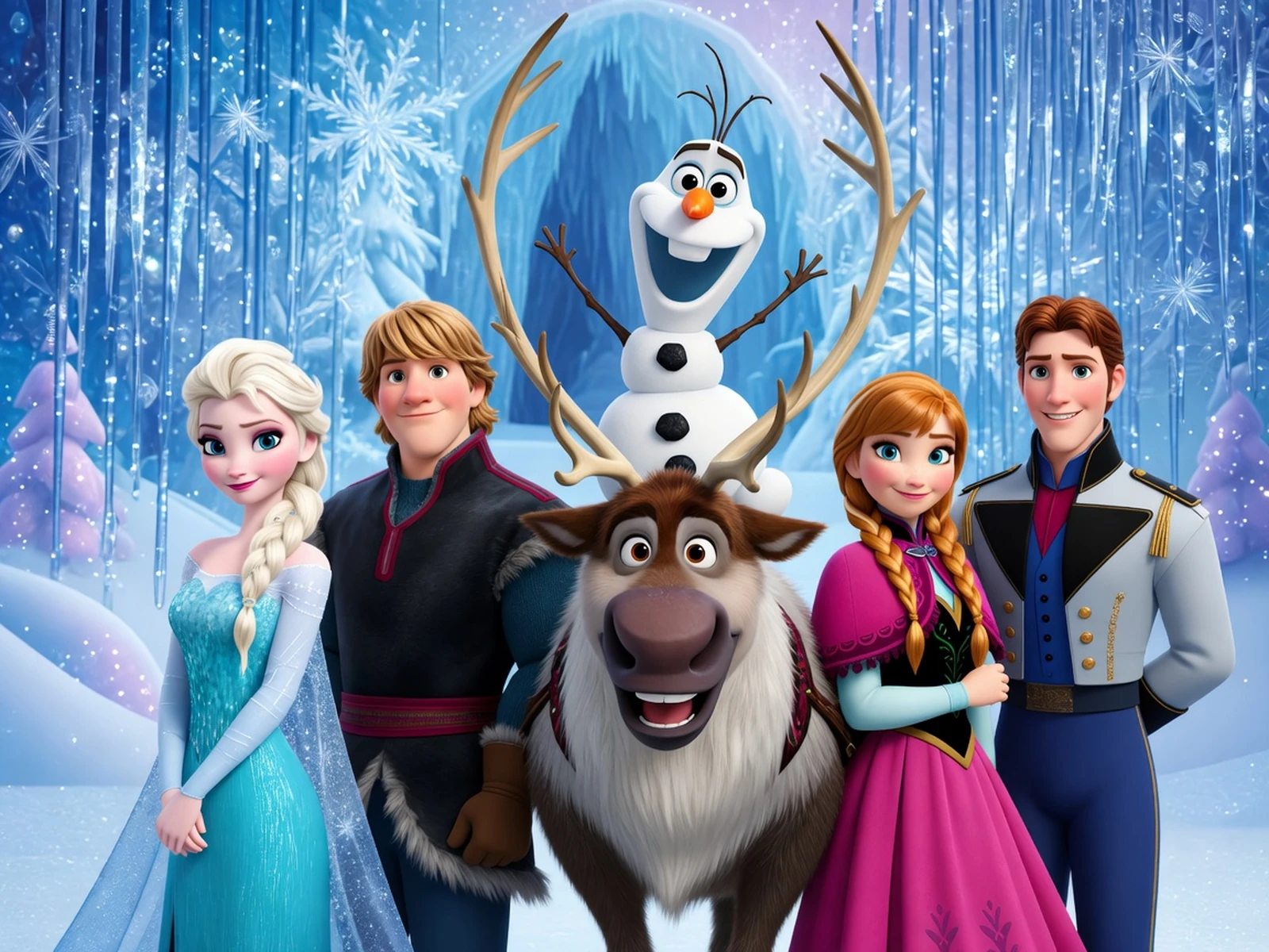 Frozen - Olaf Frost Reconstruction Icon