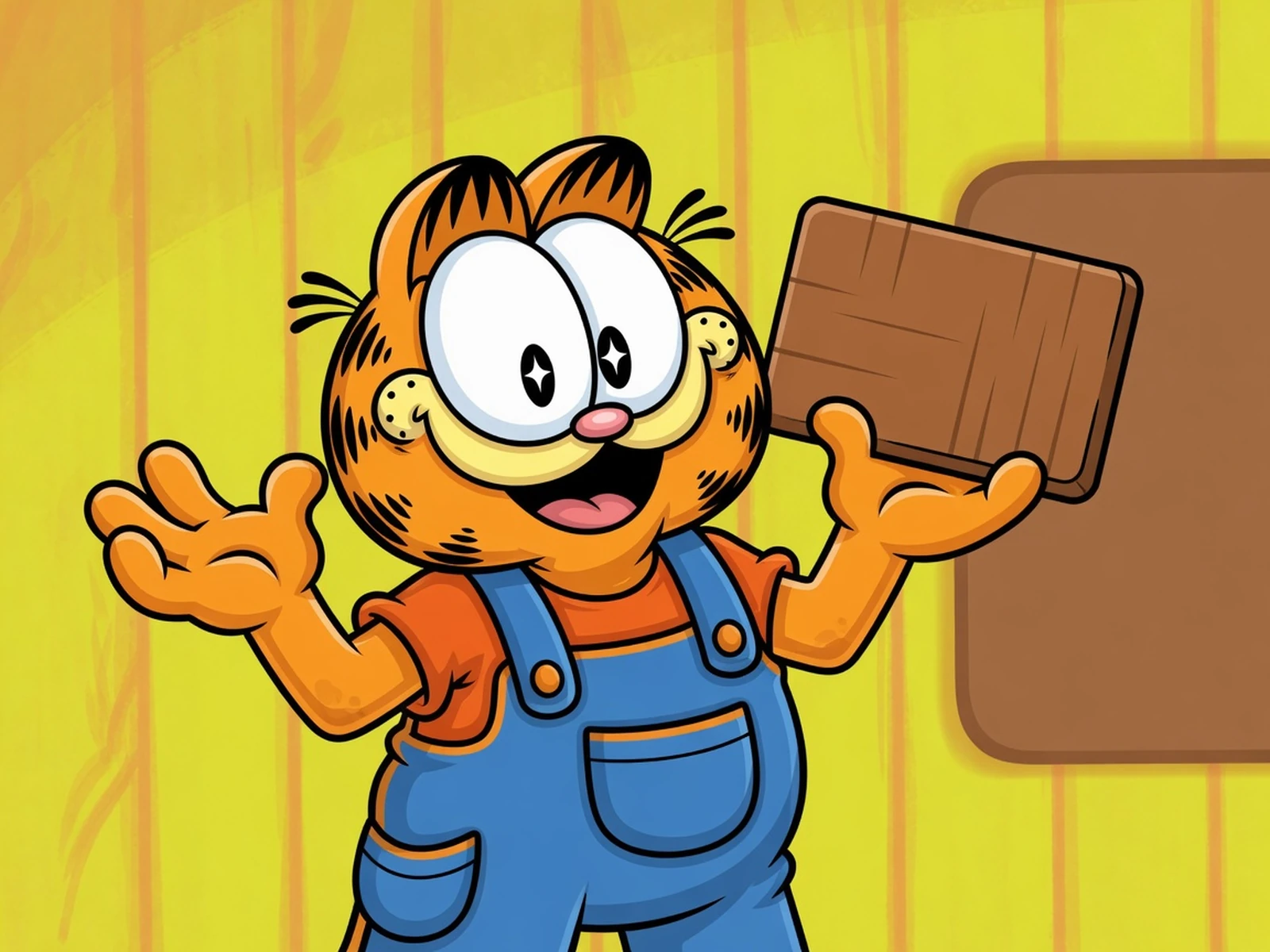 Play Garfield Coop Catch