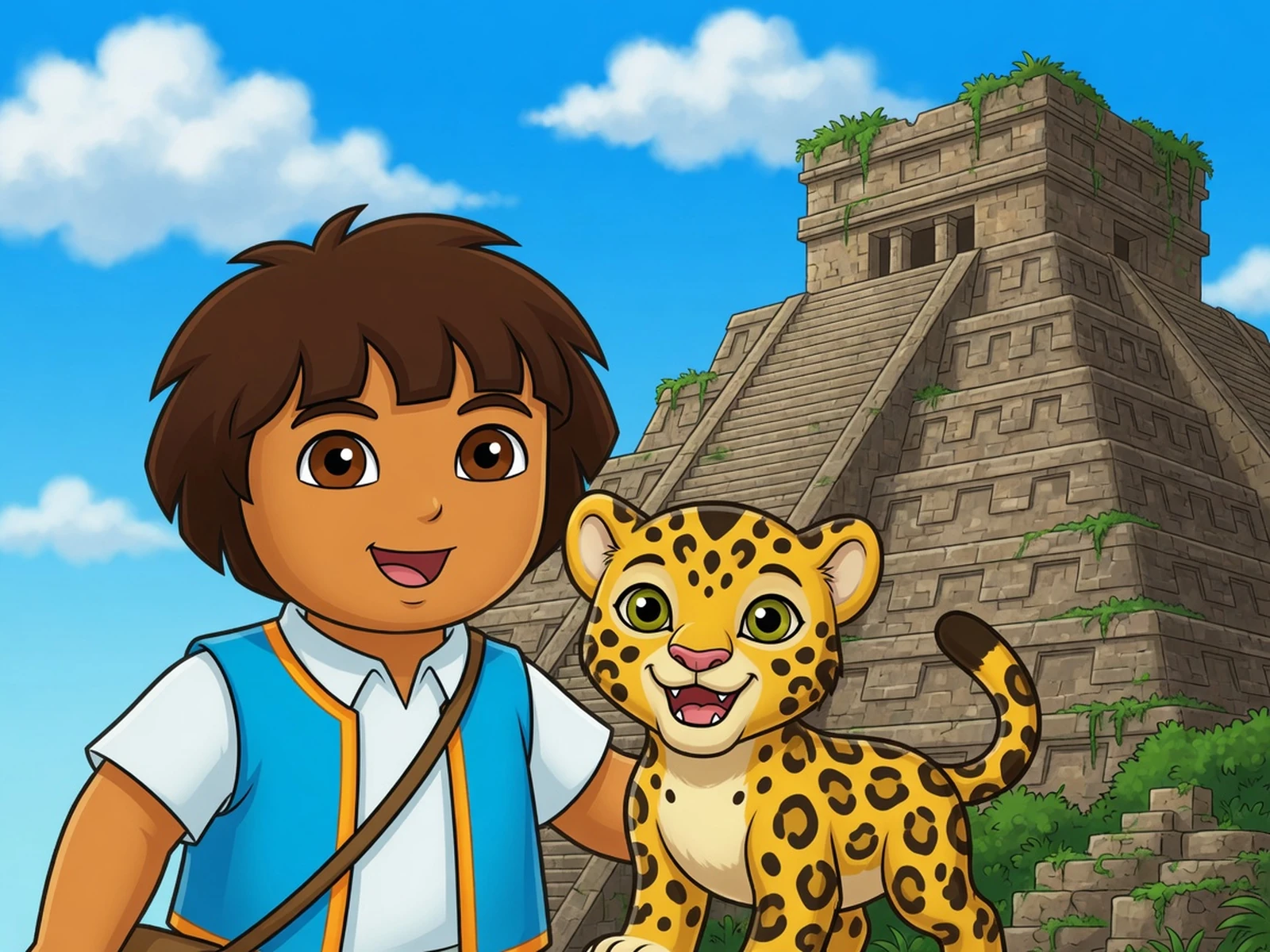 Go Diego Go -  Puzzle Pyramid Icon