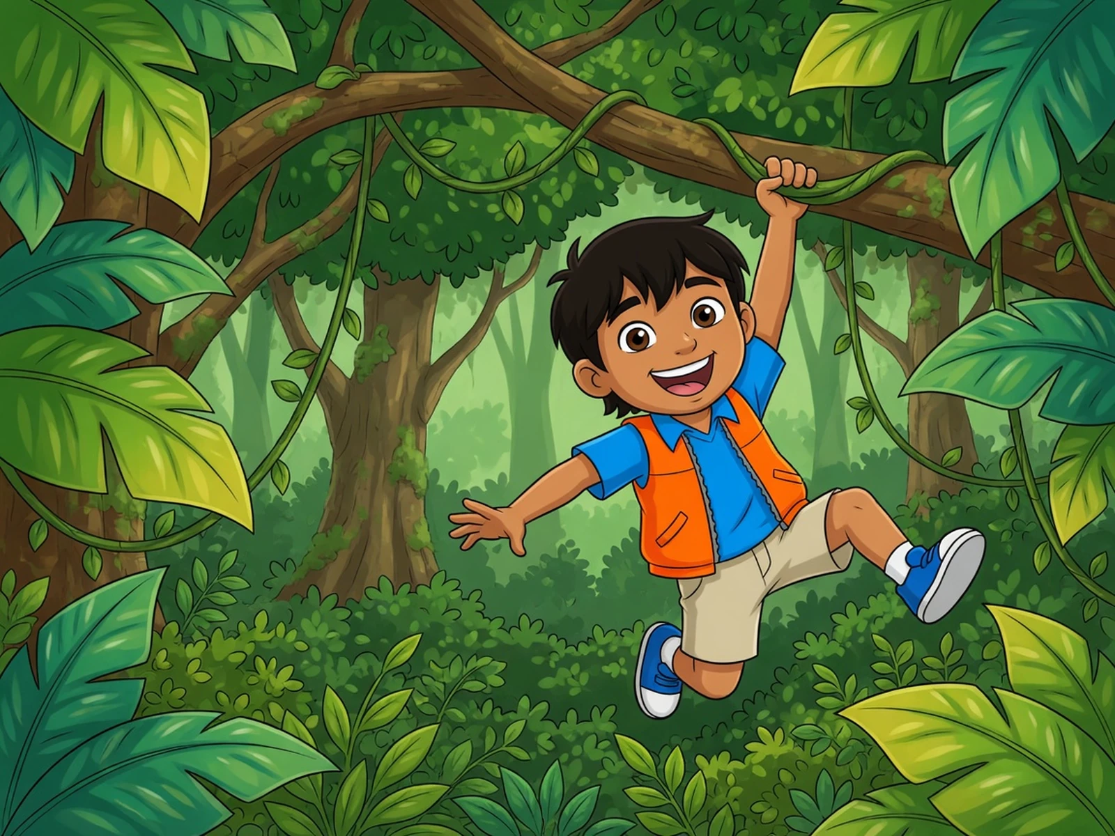 Play Go Diego Go - Rain Forest Adventure