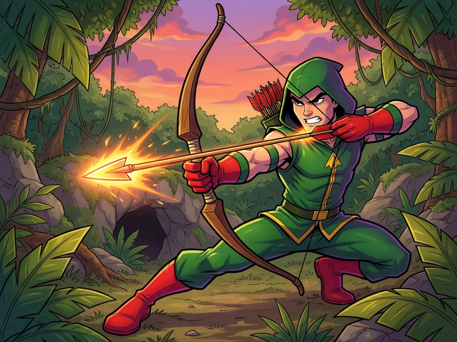 Play Green Arrow - Lastman Standing