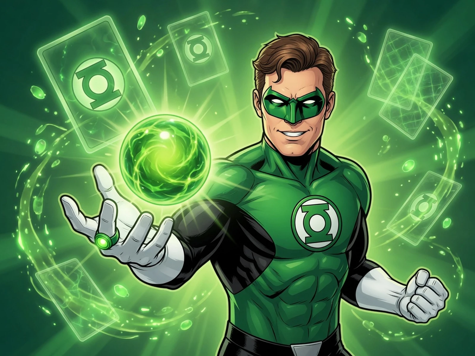 Green Lantern - Battle Cards Icon