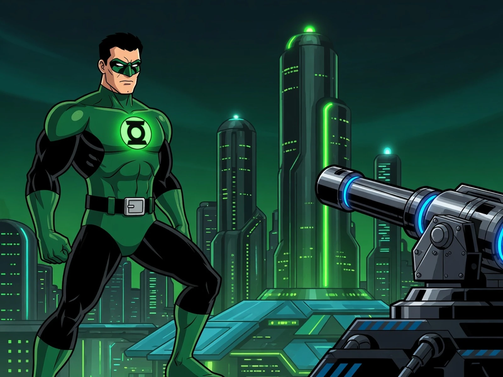 Play Green Lantern - Battle Shifters