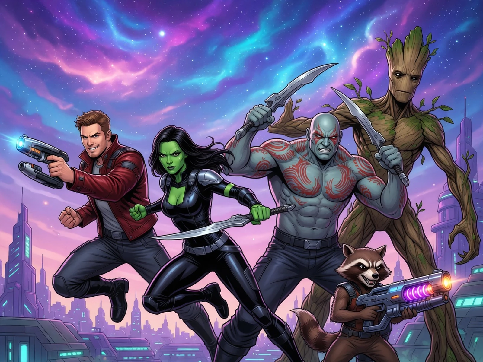 Guardians Of The Galaxy - Find The Differences Icon