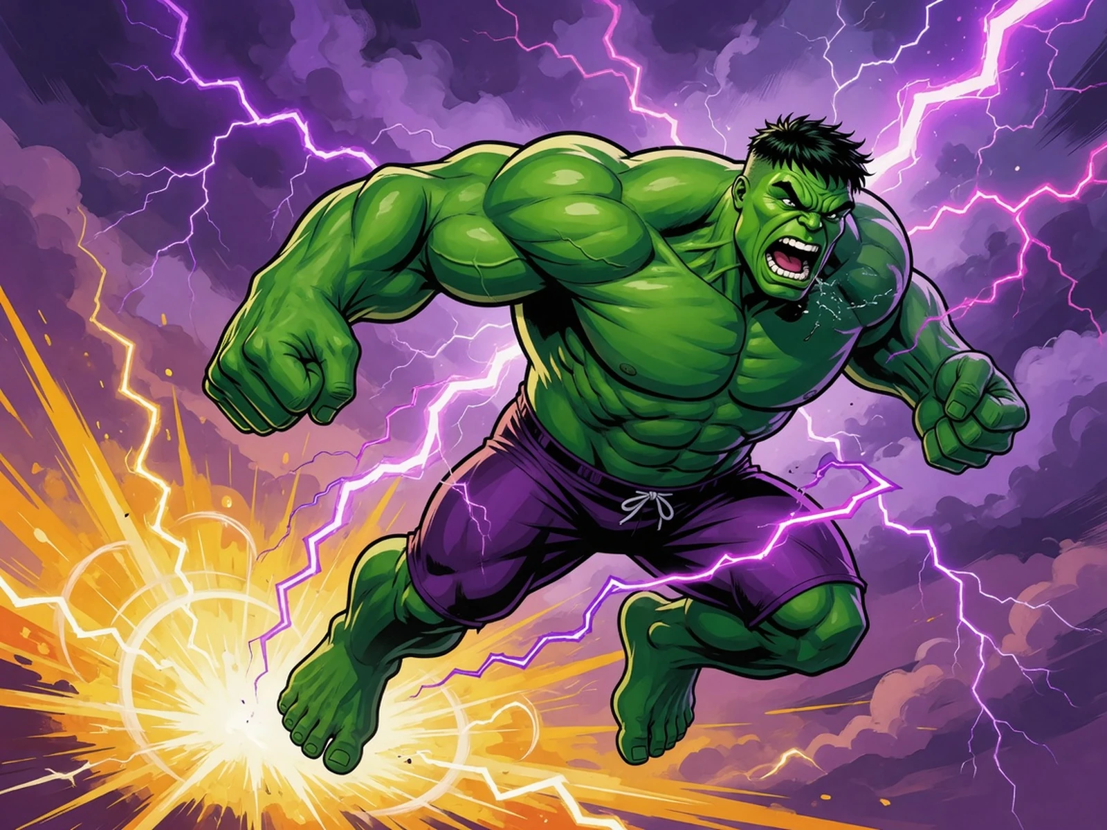 Play Hulk - Gamma Storm Smash