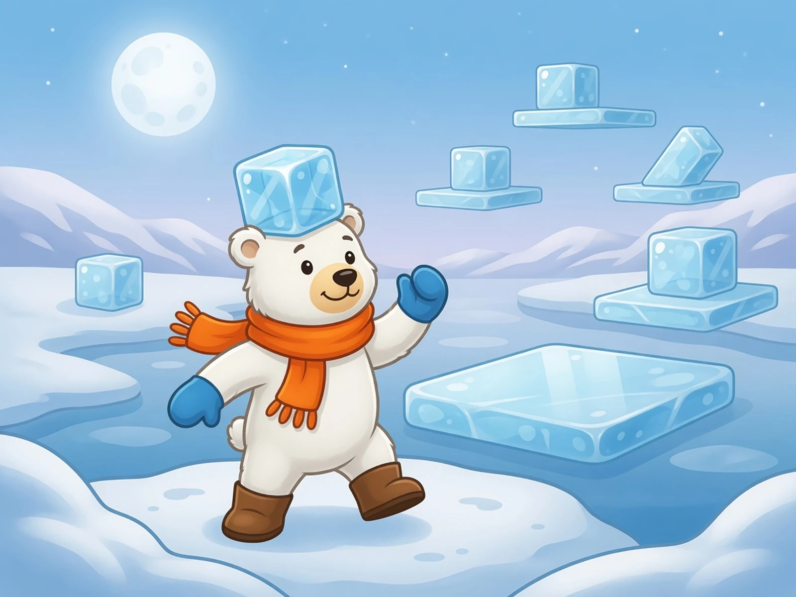 Ice Cube Bear XP Icon