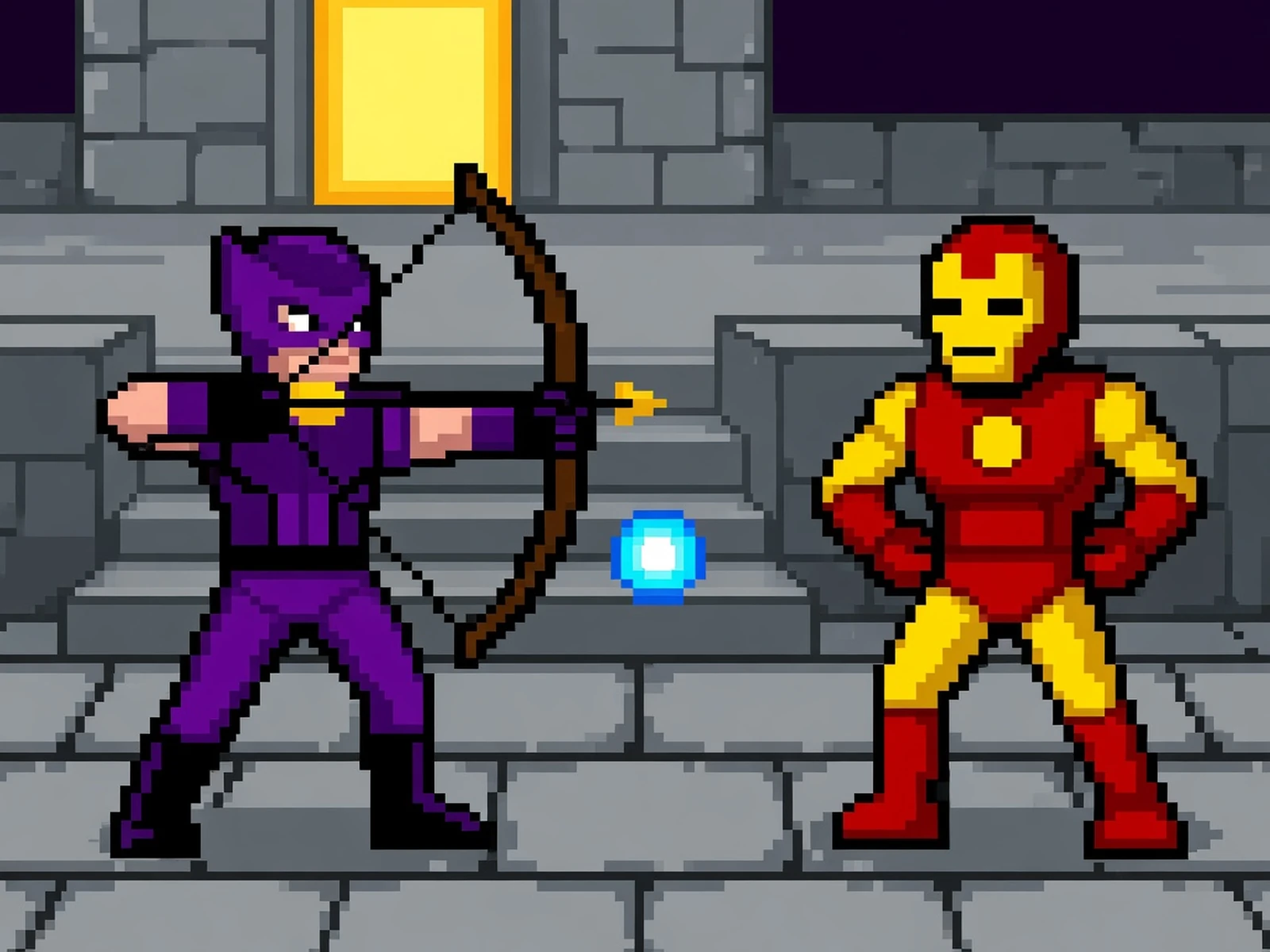 Ironman Vs Hawkeye Icon