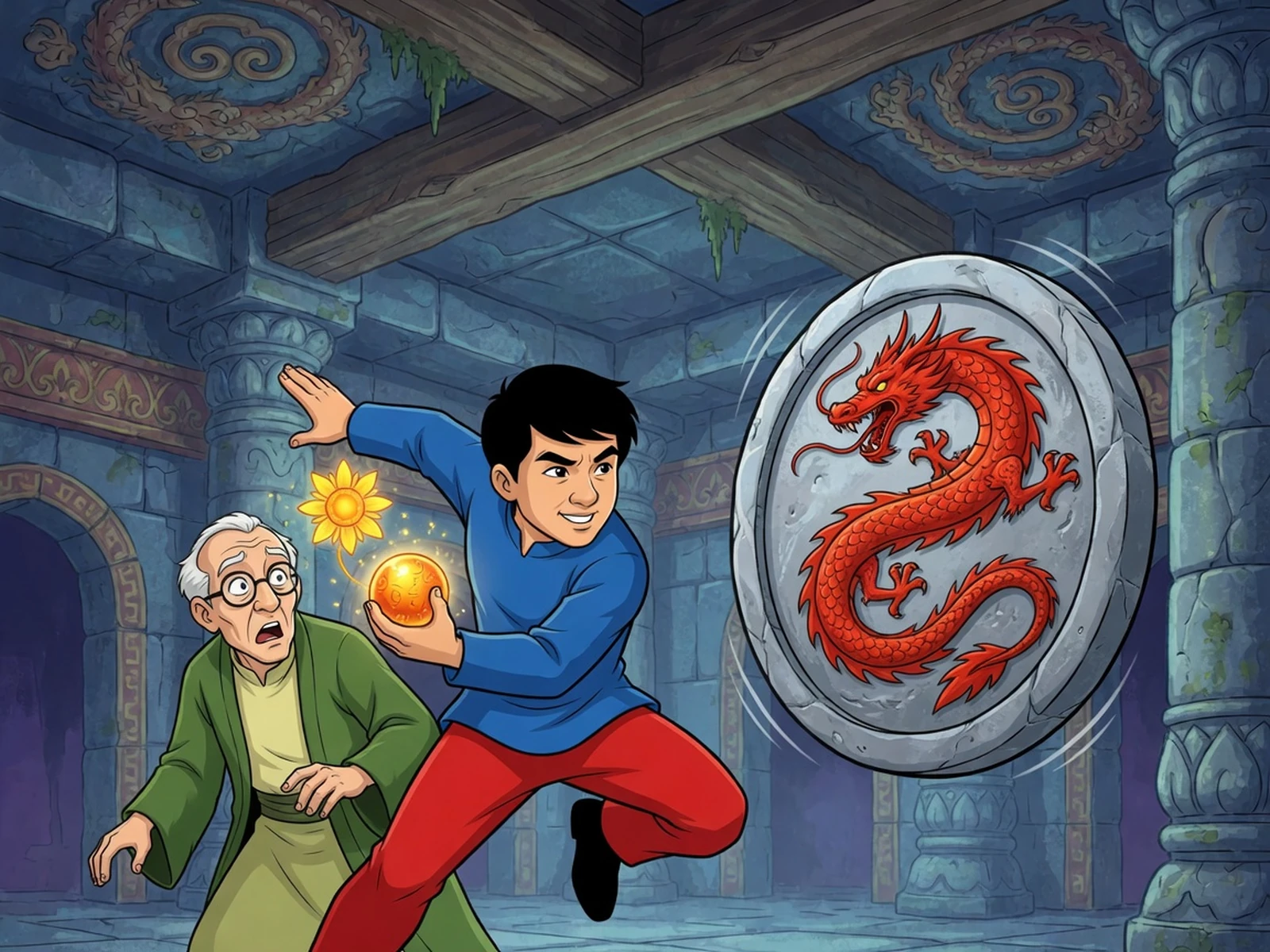 Jackie Chan - Rely On Relics Icon