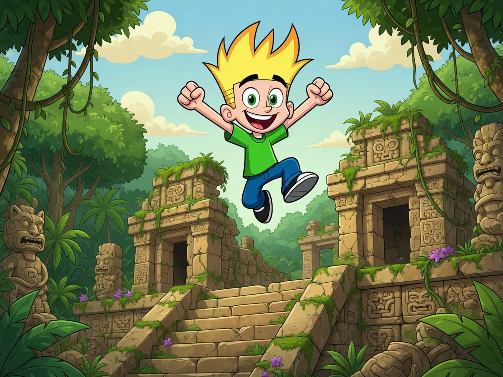 Johnny Test - Forbidden Temple Icon