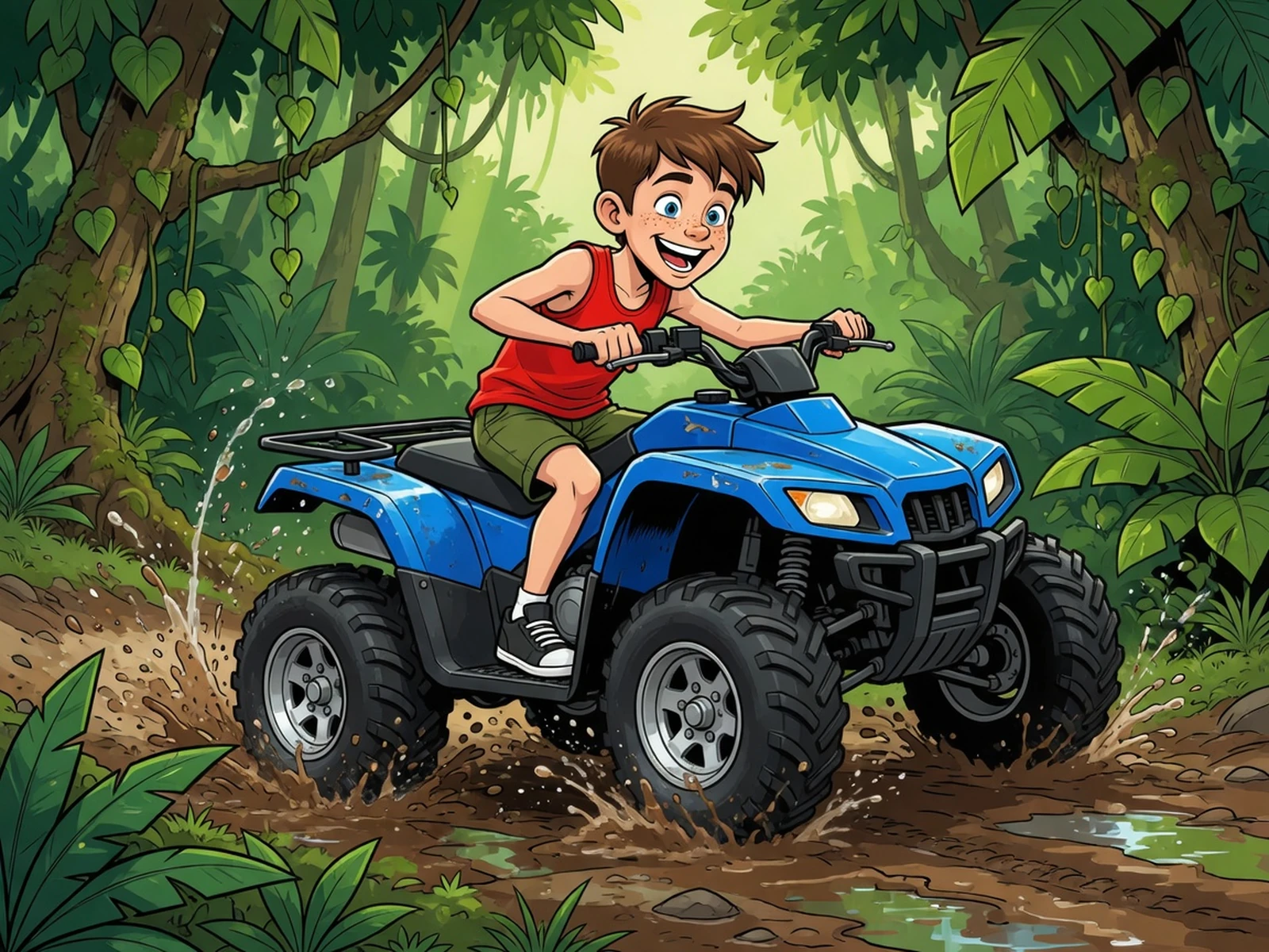 Jungle ATV Icon