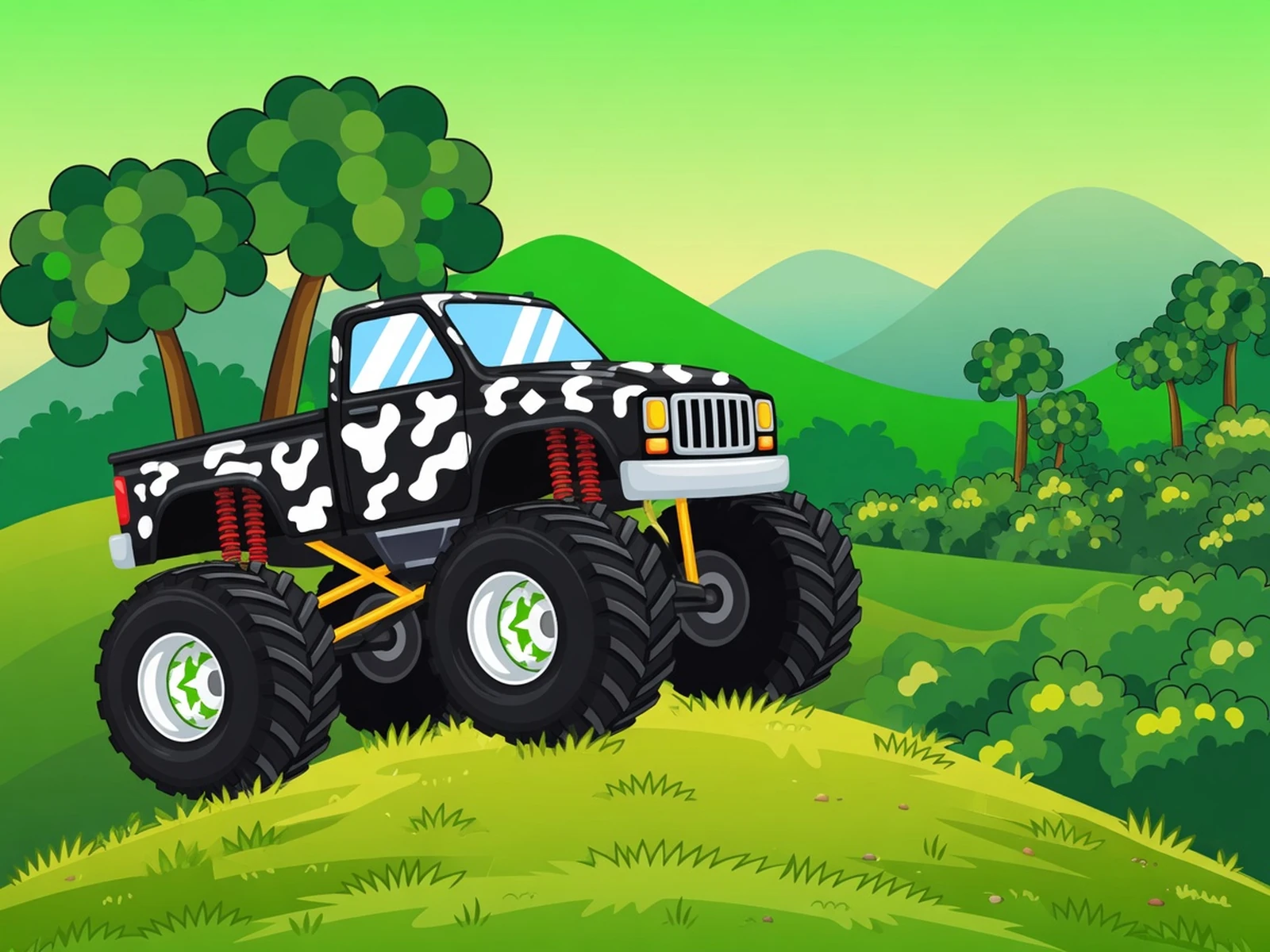 Jungle Truck Icon