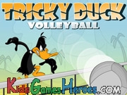 Play Looney Tunes - Tricky Duck Volleyball