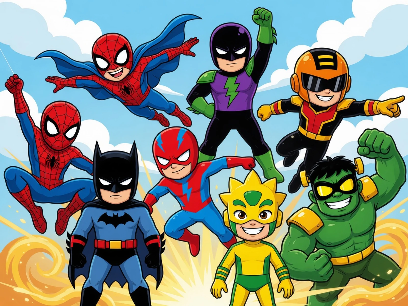Play Matching Heroes