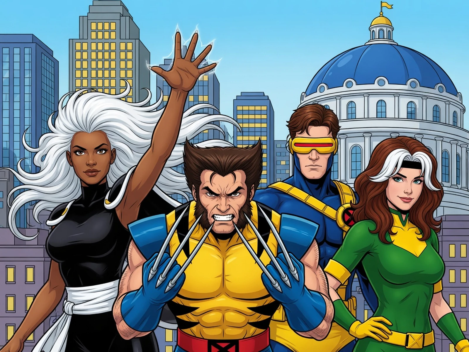 Mixed Heroes - X Men Icon